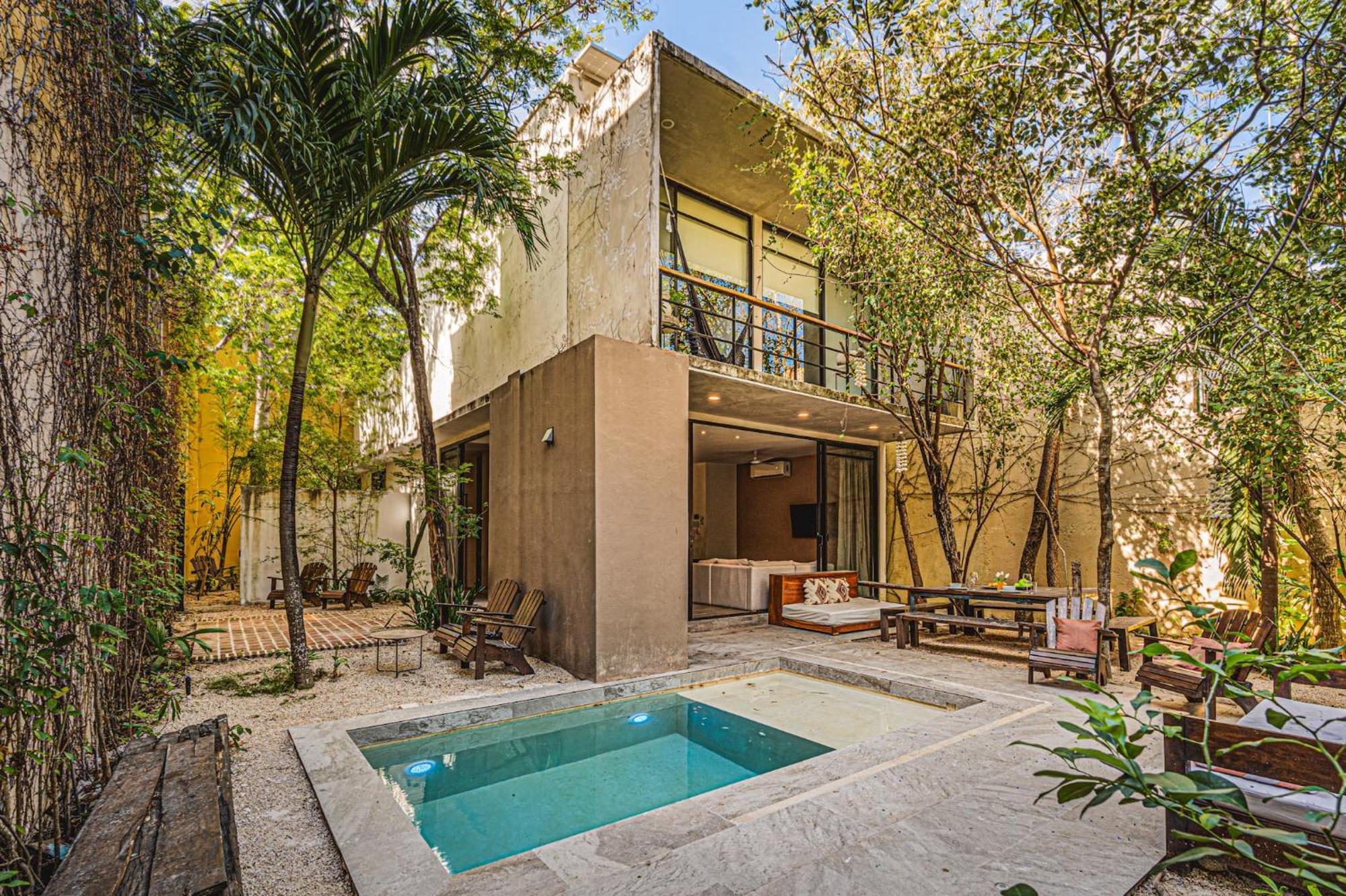 Appartamento Serene 4br W Pool Hot Tub 1xfree Breakfast Tulum