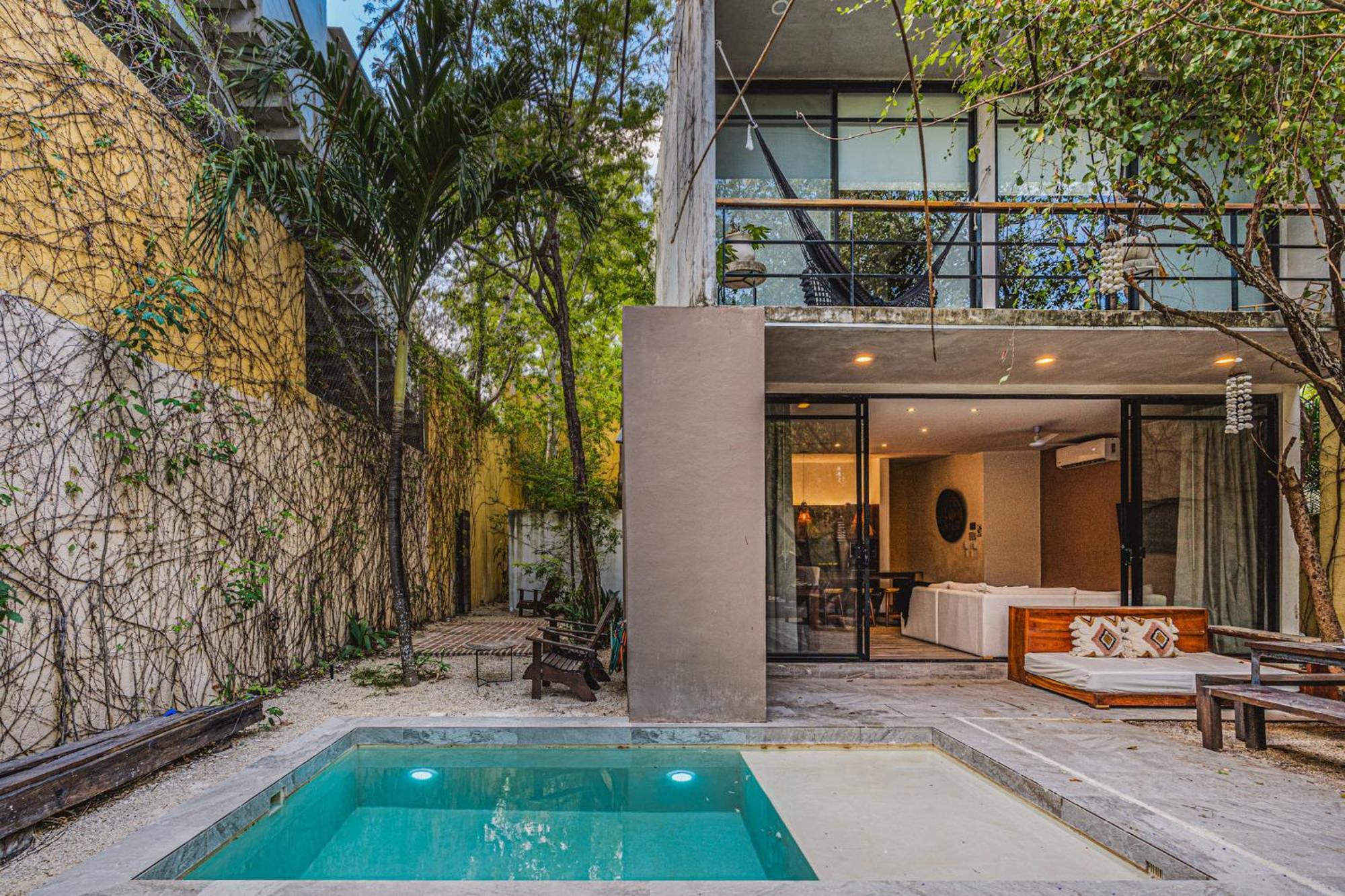 Appartamento Serene 4br W Pool Hot Tub 1xfree Breakfast Tulum